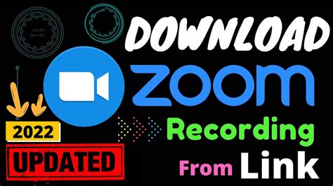 When recording to the cloud, an mp4 file is generated for Shared screen with speaker view, Speaker view, and Shared screen. . How to download zoom recording from shared link